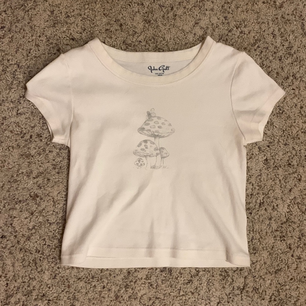 John Galt Women’s Ashlyn Mushrooms T-Shirt One Size